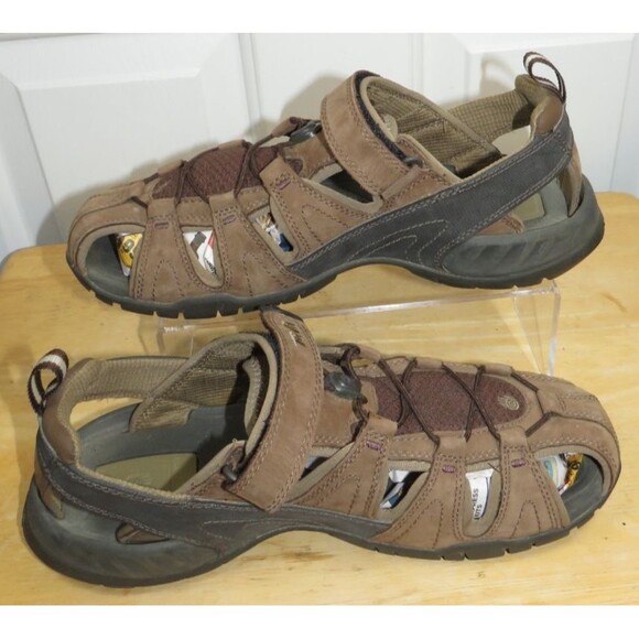 Mens Teva Forebay Hiking Sandals S/N 4157 Brown Outdoors Fisherman Size 9.5 main image 6